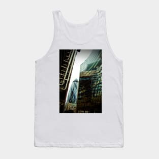 30 St Mary Axe The Gherkin London England Tank Top